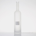 100ml Clear Flat Flask Glass Liquor Bottles